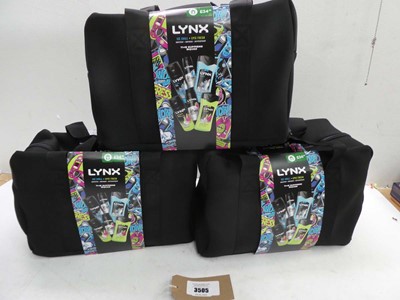 Lot 3 x Lynx The Supreme Squad toiletry gift sets