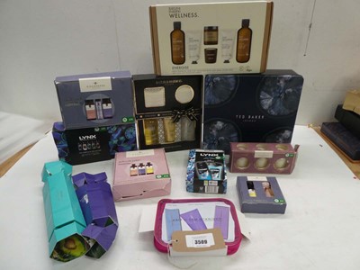 Lot 12 toiletry gift sets including Ted Baker,...