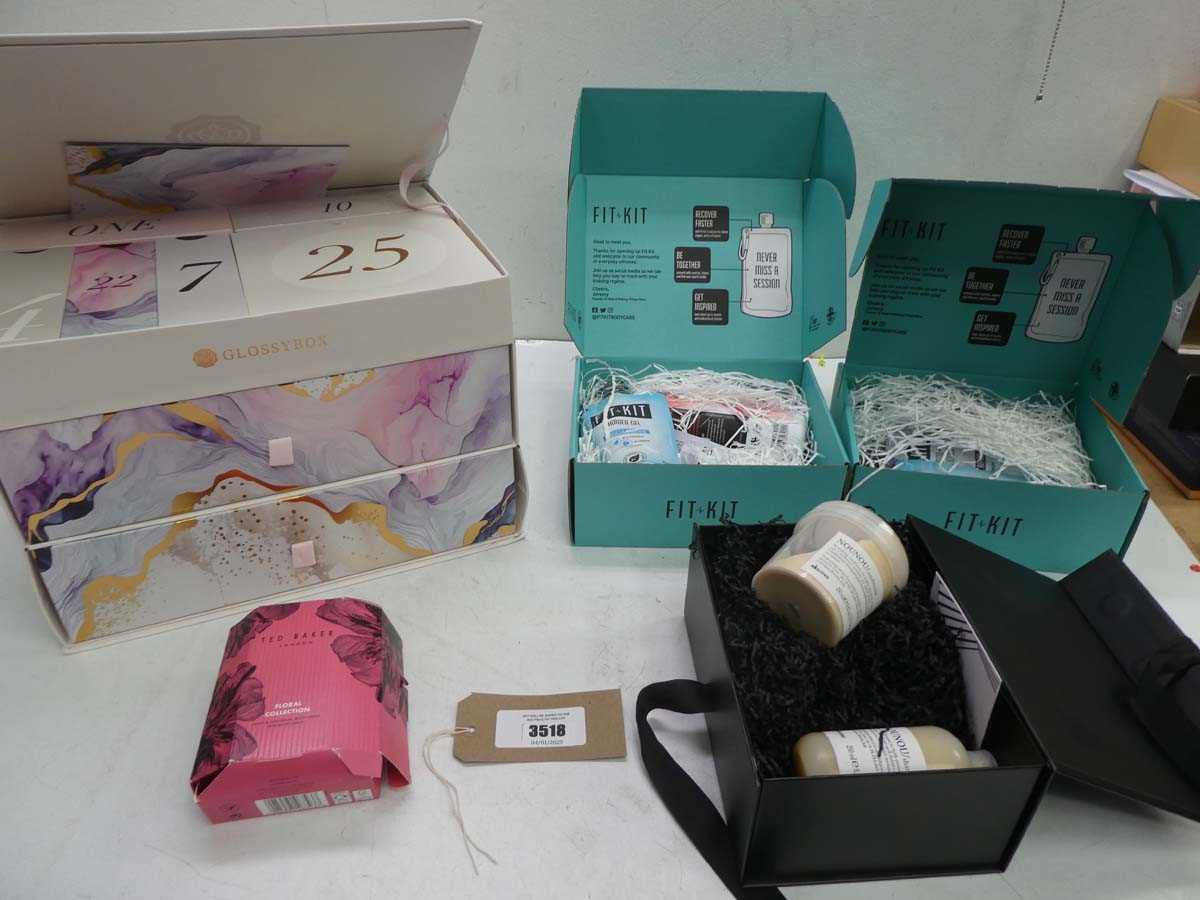 Lot Glossy Box Advent Calendar, Fit Kit, Ted Baker...