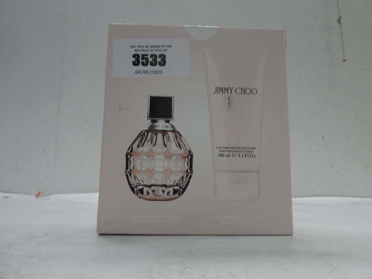 Lot Jimmy Choo edp 60ml & body lotion 100ml gift set