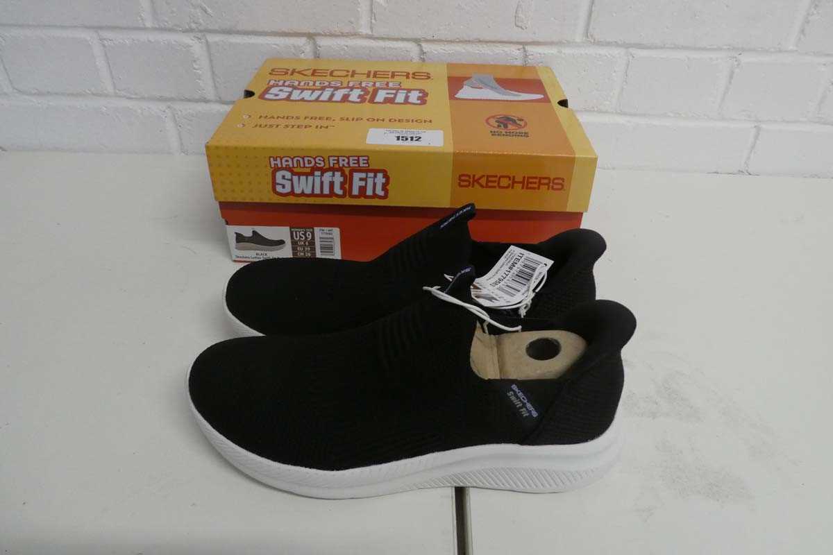 Lot 1512 - Boxed pair of ladies Skechers hands free swift...