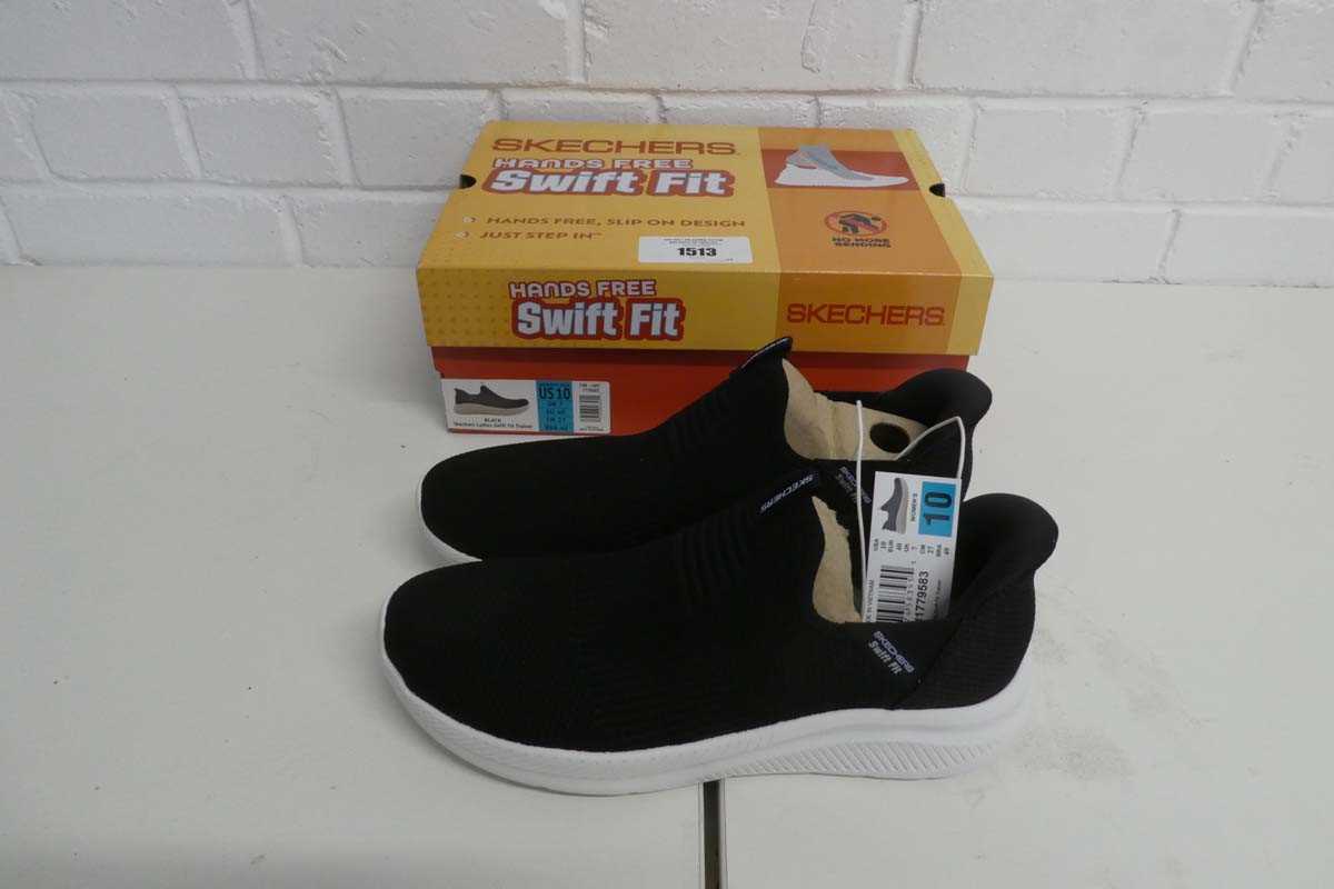 Lot 1513 - Boxed pair of ladies Skechers hands free swift...