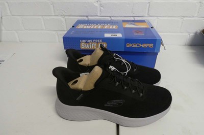 Lot Boxed pair of men's Skechers hands free swift...