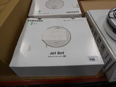 Lot 3138 - Samsung JetBot robot vacuum with body, power...