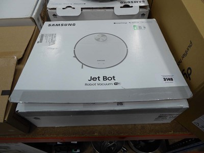 Lot 3140 - Samsung JetBot robot vacuum with body,...