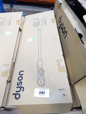 Lot 3151 - Dyson V8 cordless stick vacuum including body,...