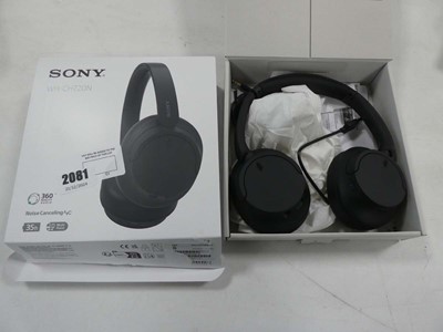 Lot 2081 - Boxed Sony WHCH720N noise cancelling headphones