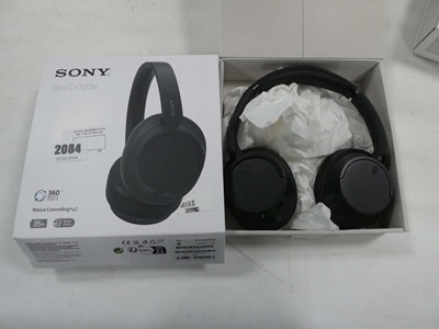 Lot 2084 - Boxed Sony WHCH720N noise cancelling headphones