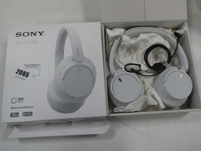 Lot 2085 - Boxed Sony WHCH720N noise cancelling headphones