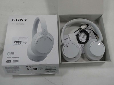 Lot 2086 - Boxed Sony WHCH720N noise cancelling headphones