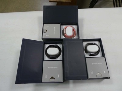 Lot 2090 - 3x boxed Fitbit Versa