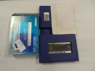 Lot 2094 - Boss digital recorder micro BR