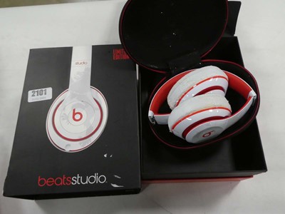 Lot 2101 - Beats Studio headphones, boxed