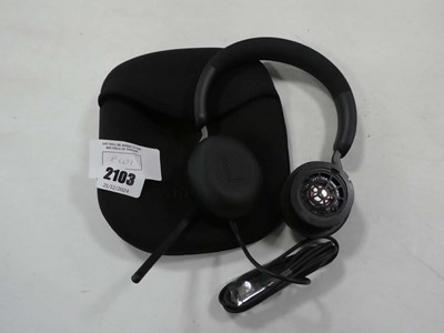 Lot 2103 - Jabra Evolve 30 II headset