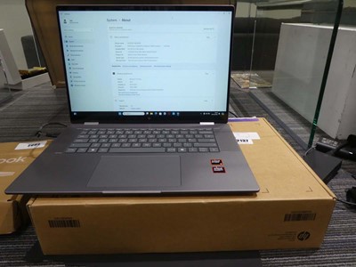 Lot 2137 - Boxed HP Envy X360 2in1 laptop 16-AD0006N, AMD...