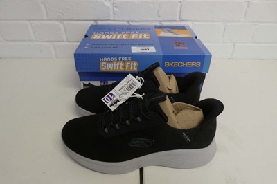 Lot 1582 - Boxed pair of men's Skechers hands free swift...