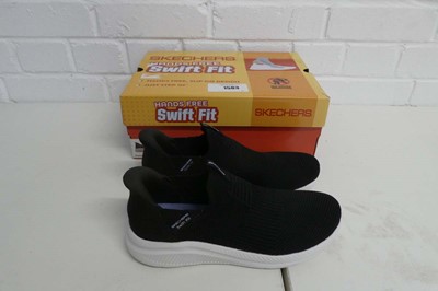 Lot 1583 - Boxed pair of ladies Skechers hands free swift...