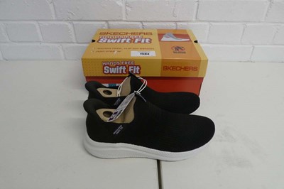 Lot 1584 - Boxed pair of ladies Skechers hands free swift...