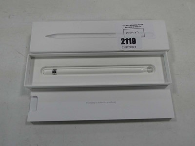 Lot 2119 - Boxed Apple pencil