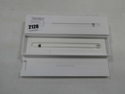 Lot 2120 - Boxed Apple pencil