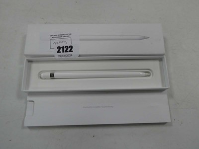 Lot 2122 - Boxed Apple pencil