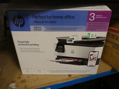 Lot 2168 - Boxed HP OfficeJet Pro 81222E printer