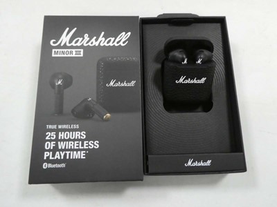 Lot 2126 - Marshall Minor 3 wireless Bluetooth portable...