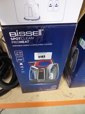 Lot 3183 - Bissell Spot Clean Pro heat carpet and...