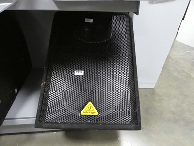 Lot 2219 - Behringer Eurolive V5 floor monitor speaker