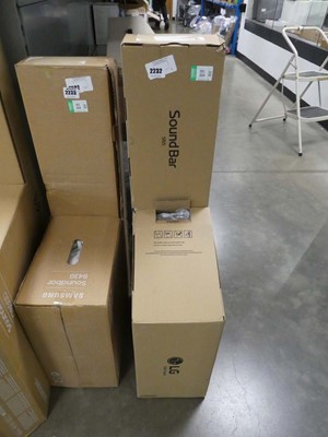 Lot 2232 - Boxed LG Soundbar SN5 & woofer