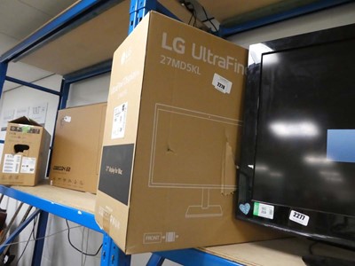 Lot 2278 - LG Ultra Fine display monitor, 27" display for...