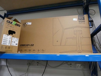 Lot 2289 - MSI G32CQ4E2 curve gaming monitor 31.5", boxed