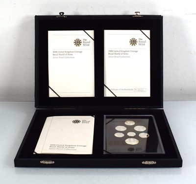 Lot 401 - A Royal Mint 2008 silver proof collection...