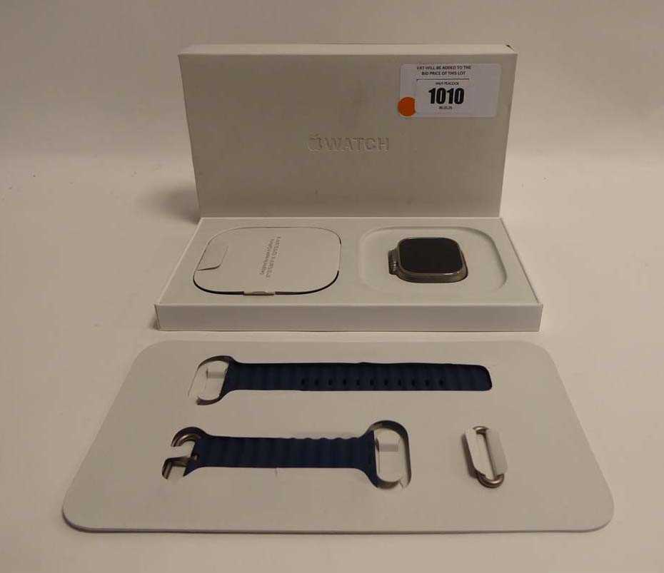 Lot Apple Watch Ultra 2, 49mm, Titanium Blue Ocean...