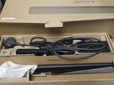 Lot 1102 - SONY HTS2000 CEK Sound Bar, boxed with PSU and...