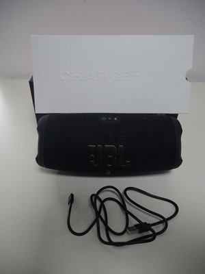 Lot 1110 - JBL CHARGE5 portable Wi-Fi/Bluetooth speaker,...