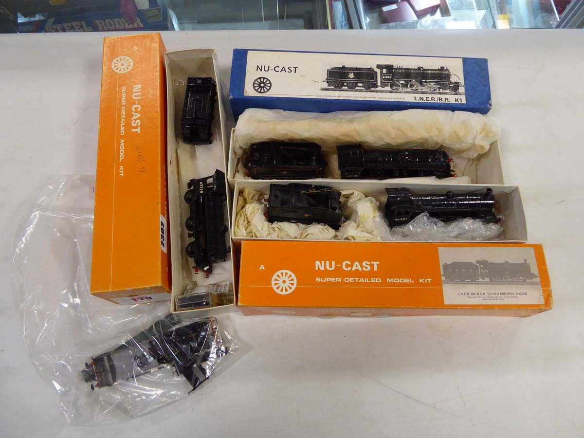 Lot 179 - Three Nu-Cast kit built model locos and...