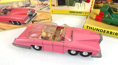 Lot 184 - Two Dinky Thunderbirds models: 100 Lady...