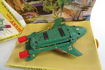 Lot 184 - Two Dinky Thunderbirds models: 100 Lady...