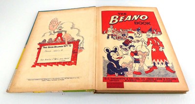 Lot 188 - Two children's volumes: The Beano Book and...