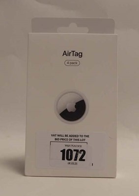 Lot Apple AirTag 4-pack, model A2187, *sealed box