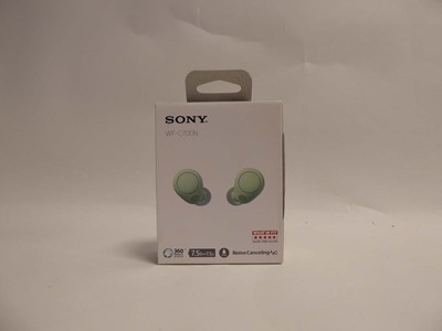 Lot 1118 - SONY WF-C700N wireless noise cancelling...