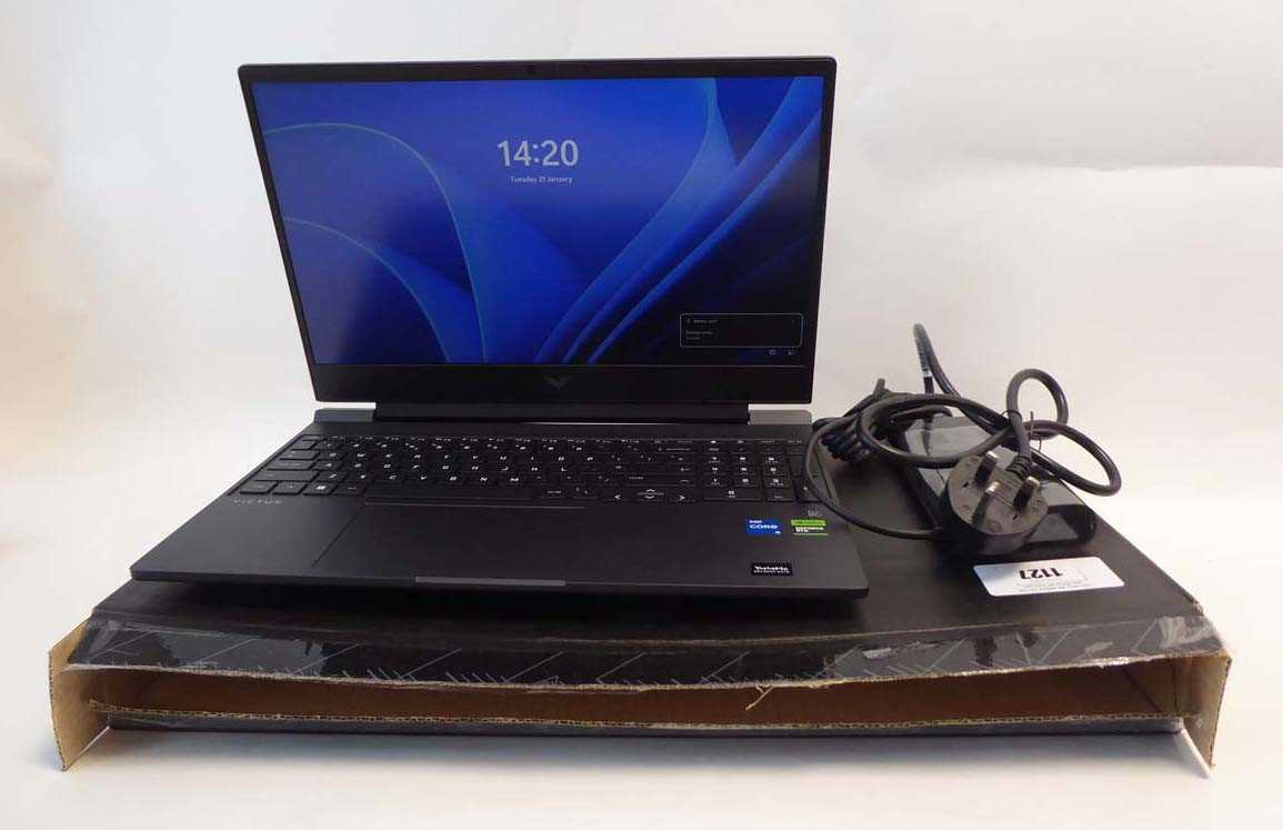 Lot 1127 - Victus by HP 15-fa1007na gaming laptop, Sliver,...