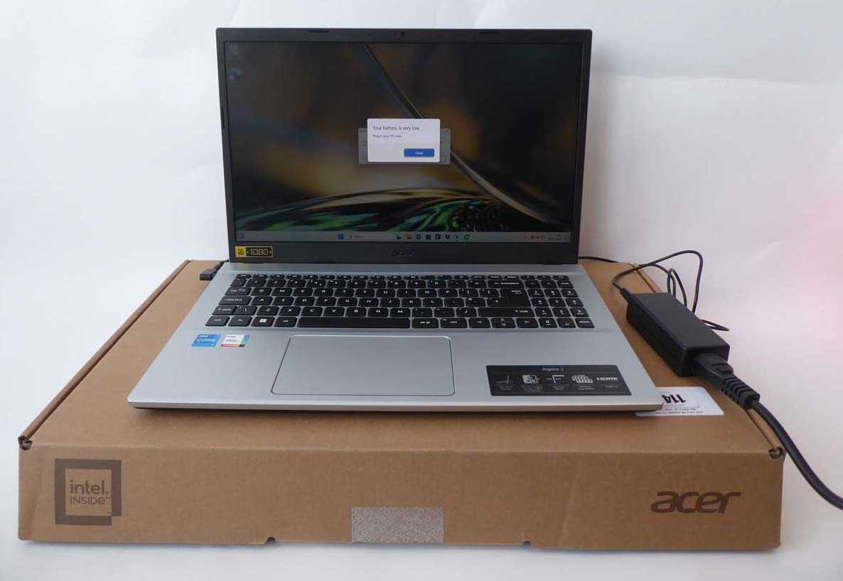 Lot 1149 - Acer Aspire 3 laptop, A315-59-54TB, Intel Core...