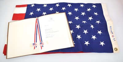 Lot 124 - A United States flag by Delta Flag Products,...