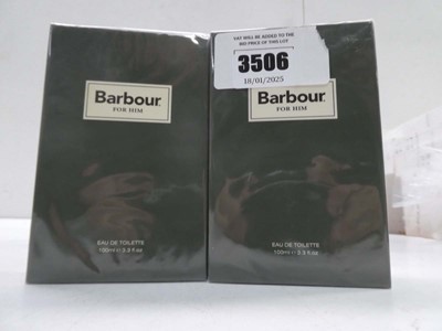 Lot 2 x Barbour For Him edt 100ml