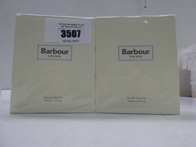 Lot 2 x Barbour For Her edt 100ml