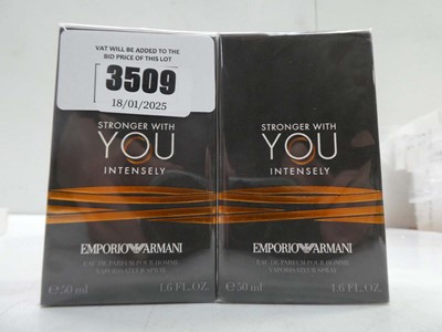 Lot 2 x Emporio Armani Stronger With You edp 50ml