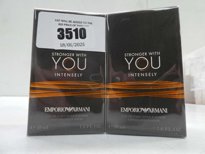 Lot 2 x Emporio Armani Stronger With You edp 50ml