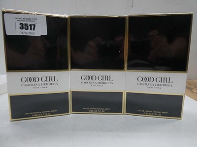 Lot 3 x Carolina Herrera Good Girl edp 80ml